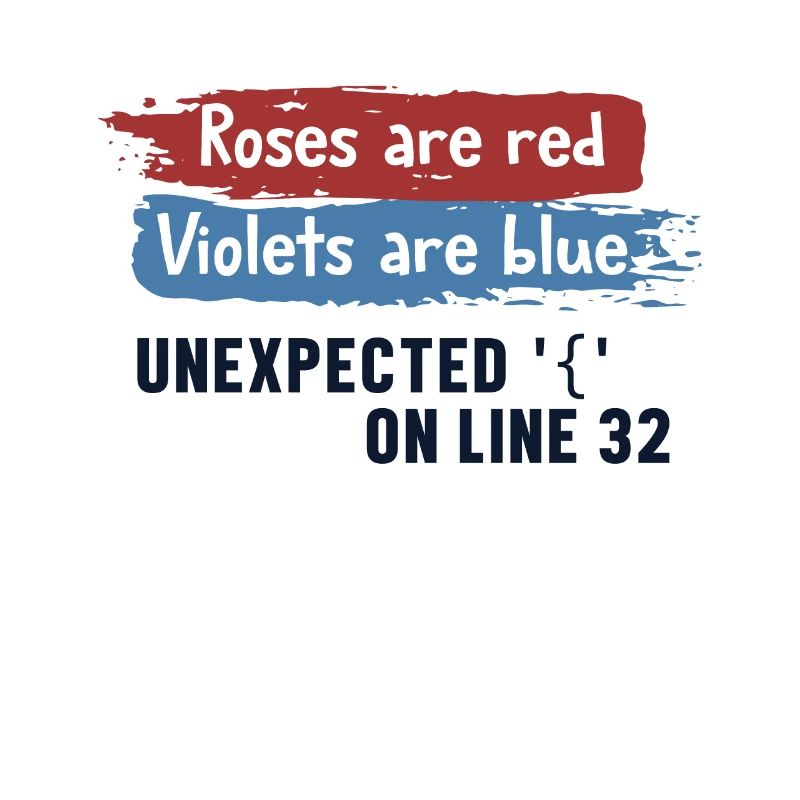 Unexpected { on Line 32 Developer Coder Programmer