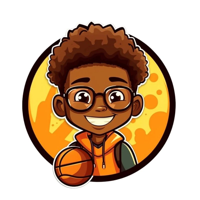 Afro Schwarz Kind Junge Mädchen Empowerment Basket