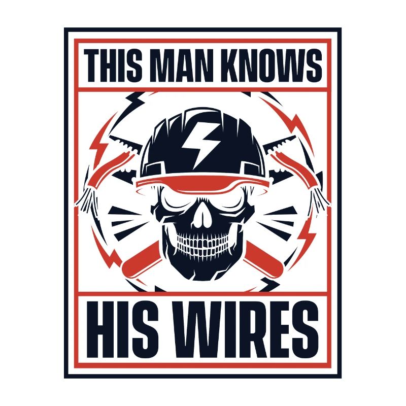 This Man Knows His Wires Electronics Technician