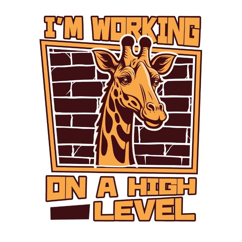 Ich arbeite an einer hochrangigen afrikanischen Giraffidae