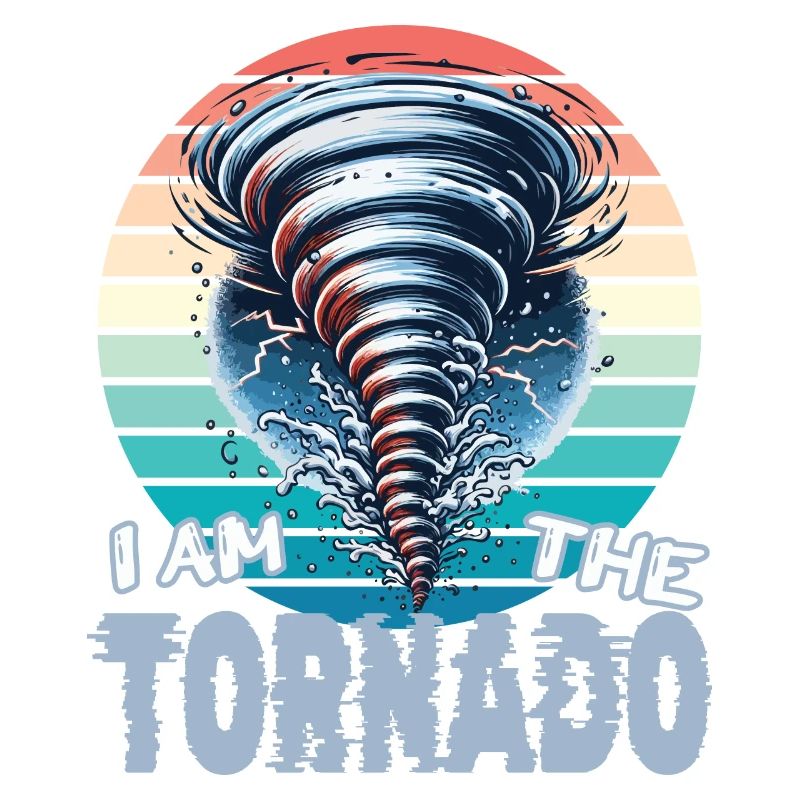 Tornado Sturm Wirbelwind Ich bin der Tornado
