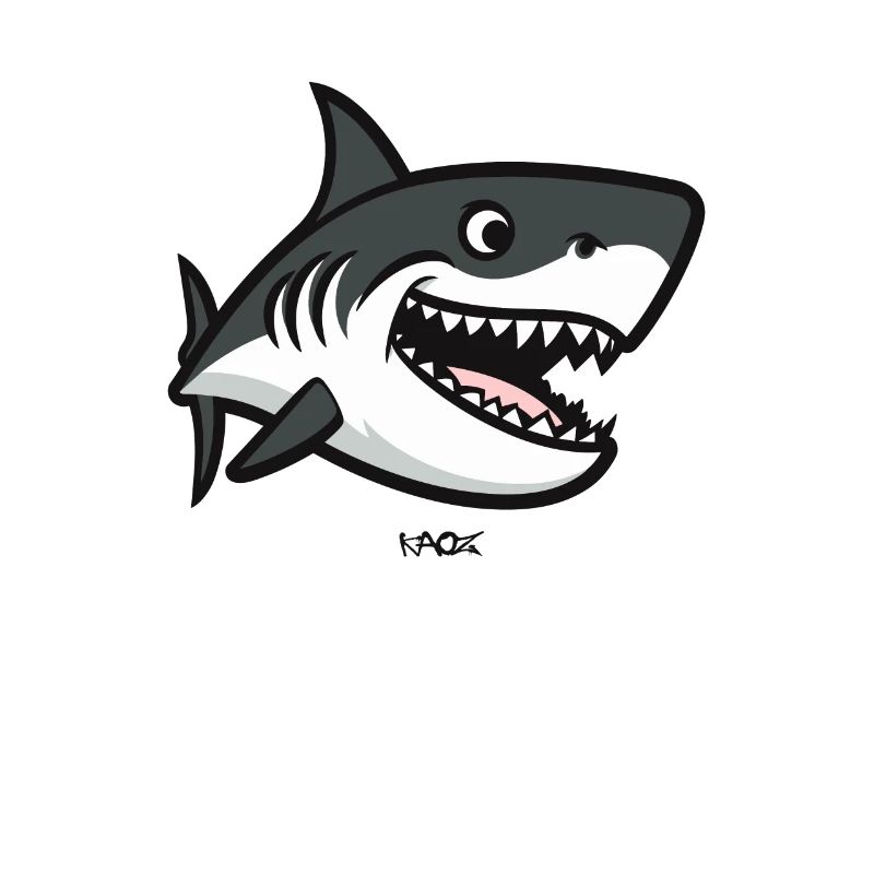 Drôle de requin idiot