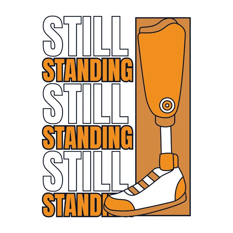 Still Standing Artificial Legs User Leg Prosthesis