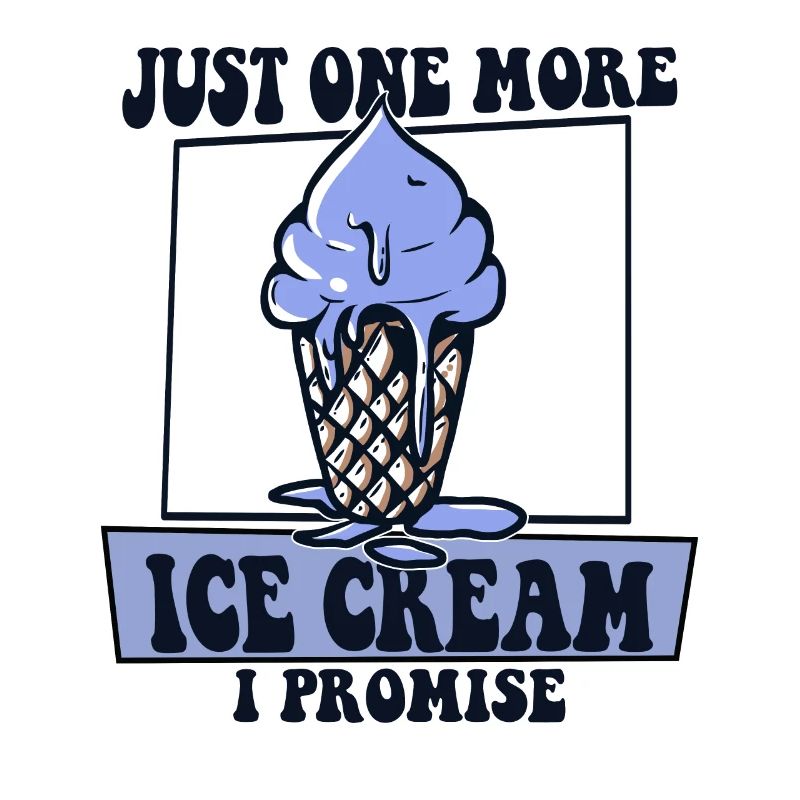 Nur noch ein Eis, versprochen Gelato Maker