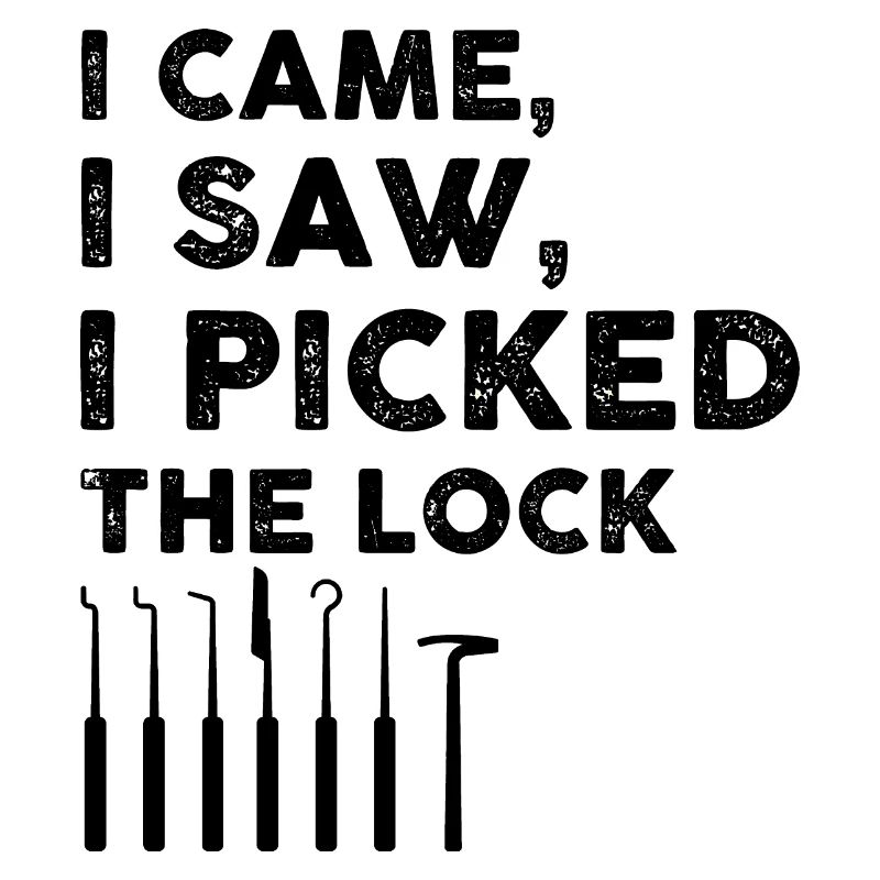 Lock Picking Locking Technician Schlossdienst Design