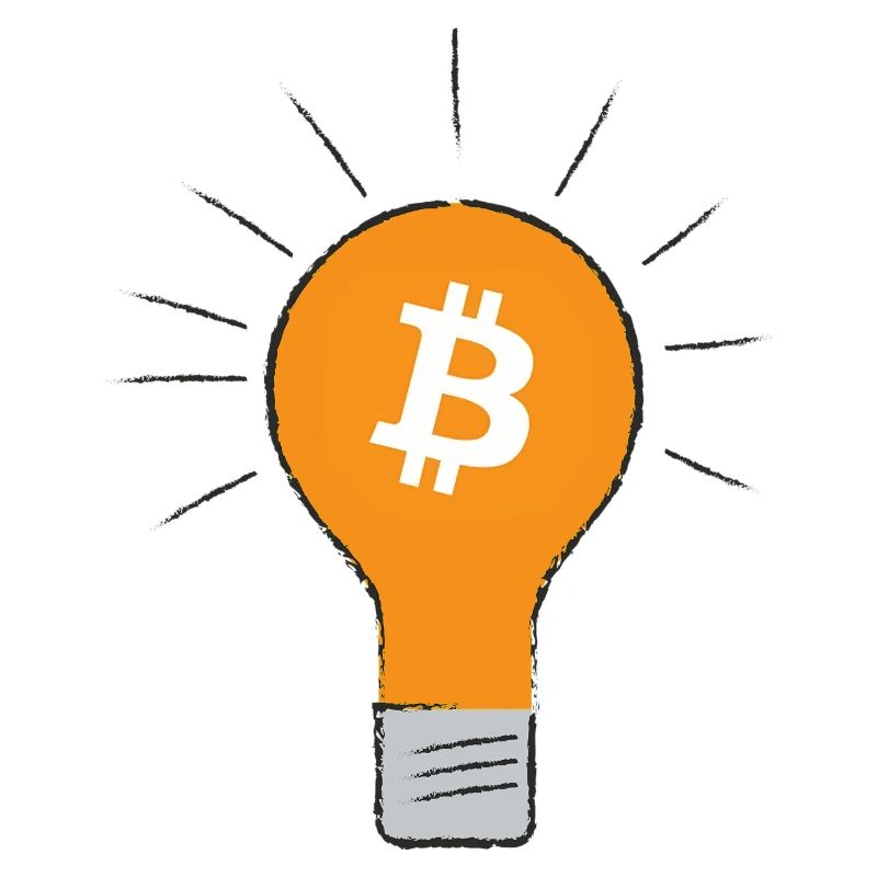 Idée d’ampoule Bitcoin