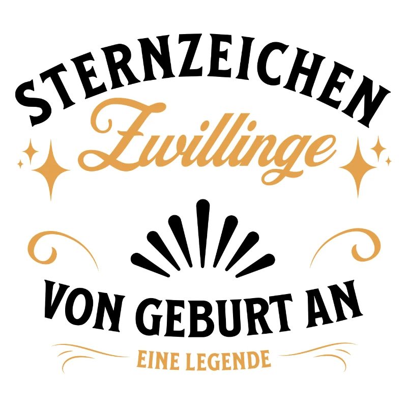 Sternzeichen Geschenke Zwillinge Spruch