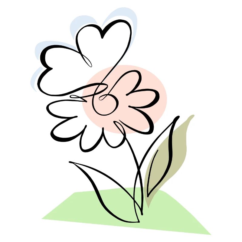 Floraison avec papillon