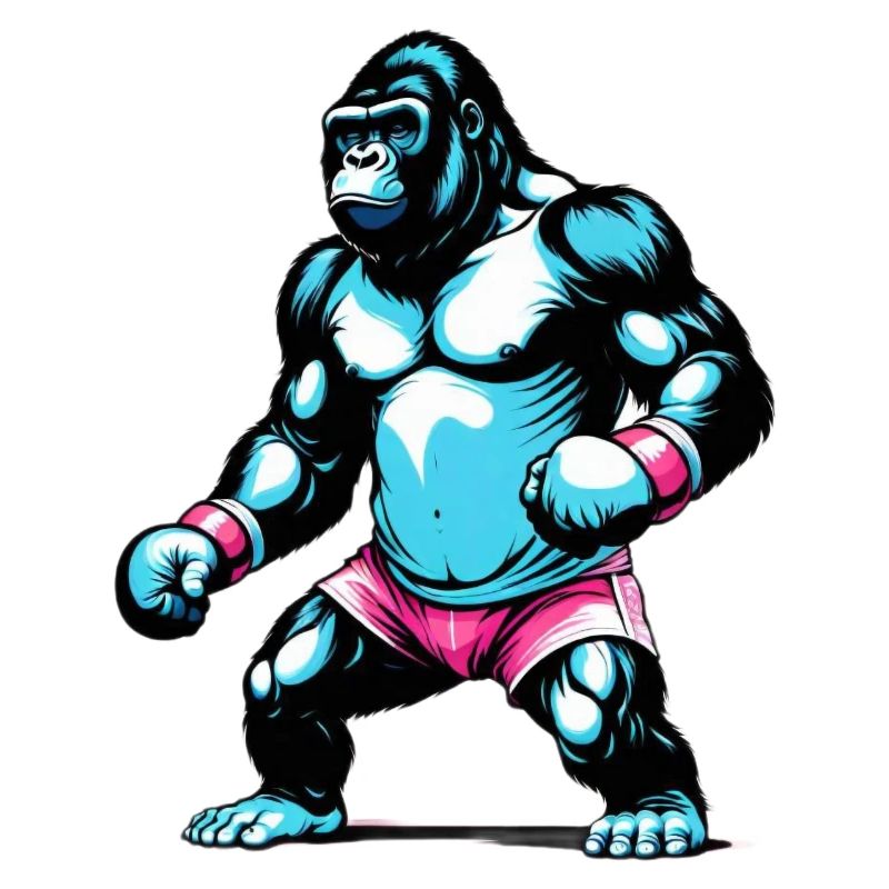 Gorilla Boxer Boxen