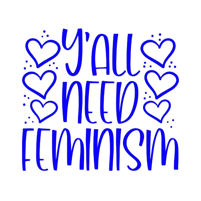 Feministischer Humor Git Y'All Need Feminism Geschenkidee