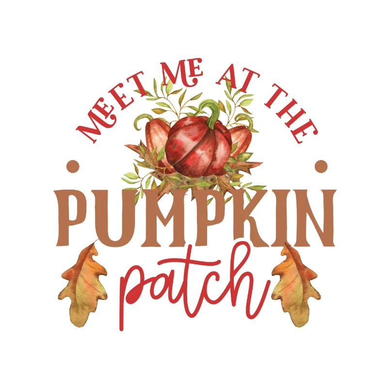 Automne Rencontrez-moi à Pumpkin Patch Thanksgiving