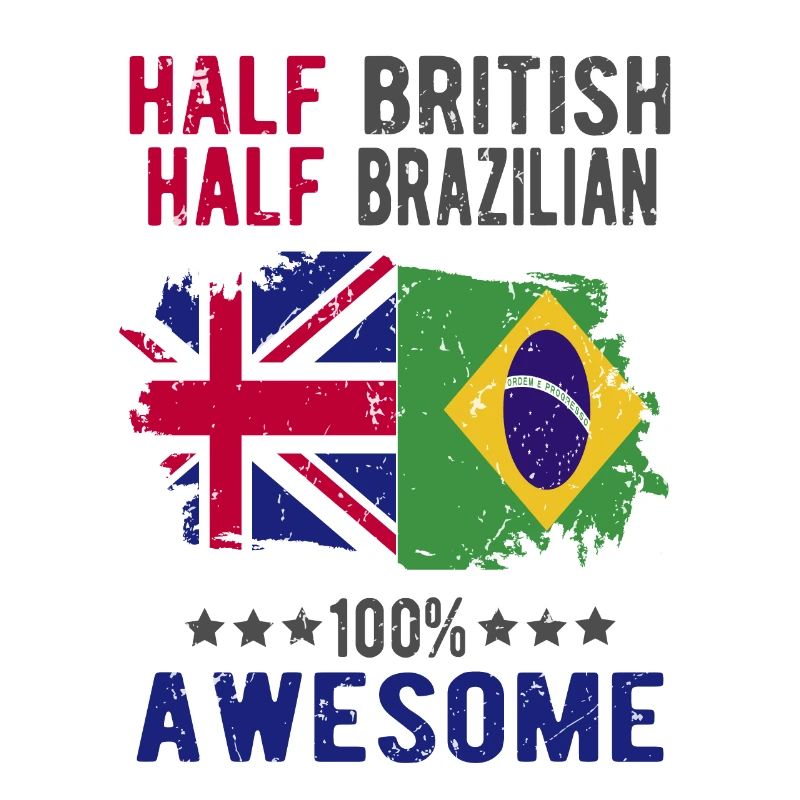 Half British Half Brazilian