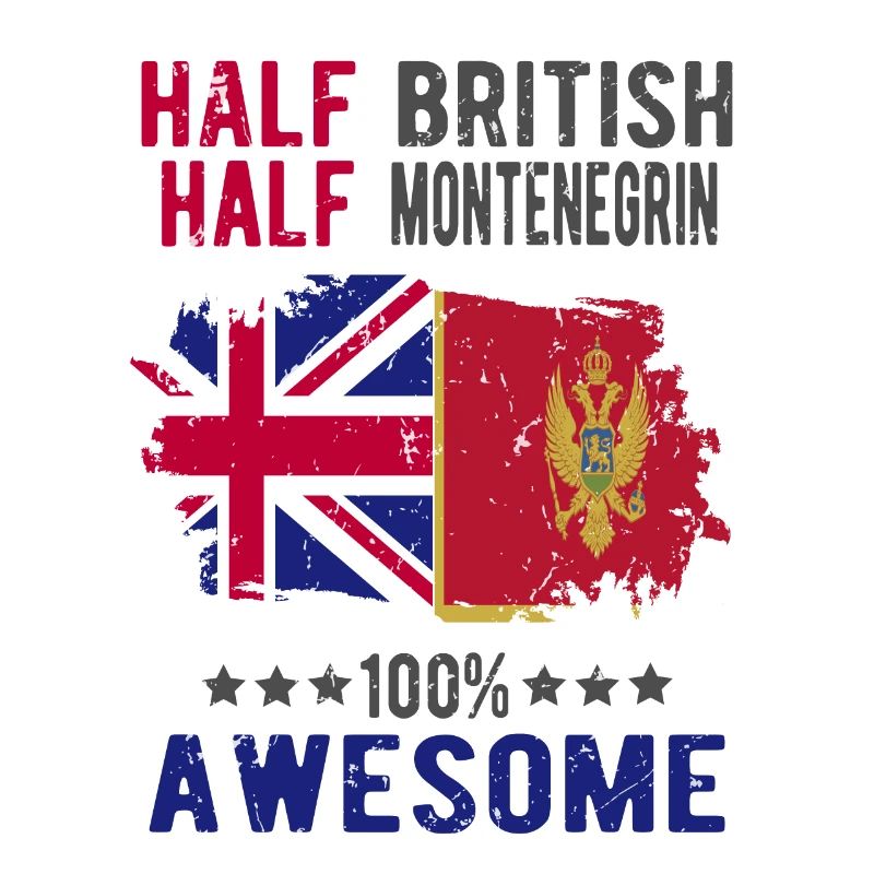 Half British Half Montenegrin