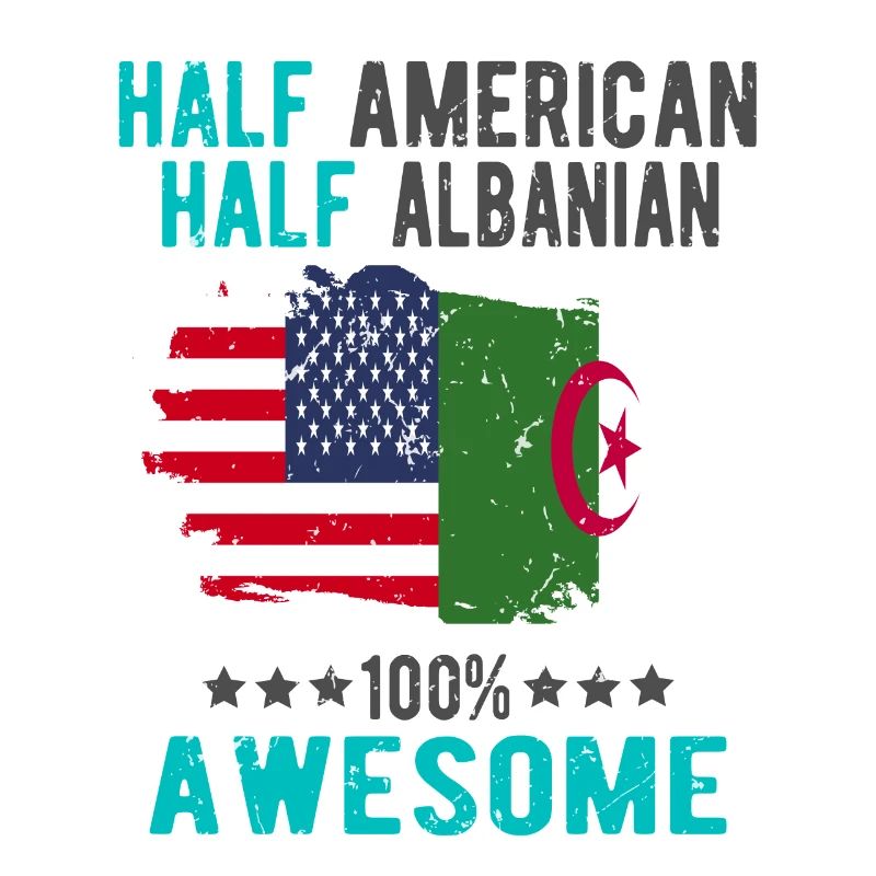 Moitié américain moitié albanais