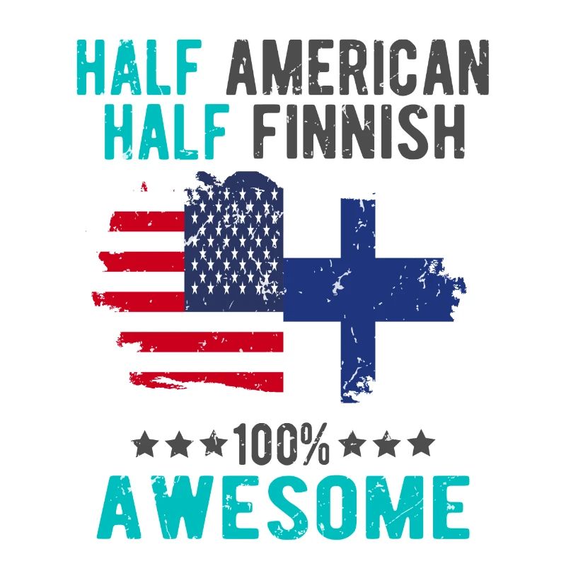 Halb Amerikaner Halb Finne