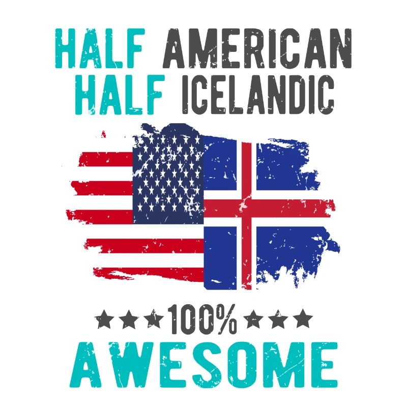 Half American Half Icelander