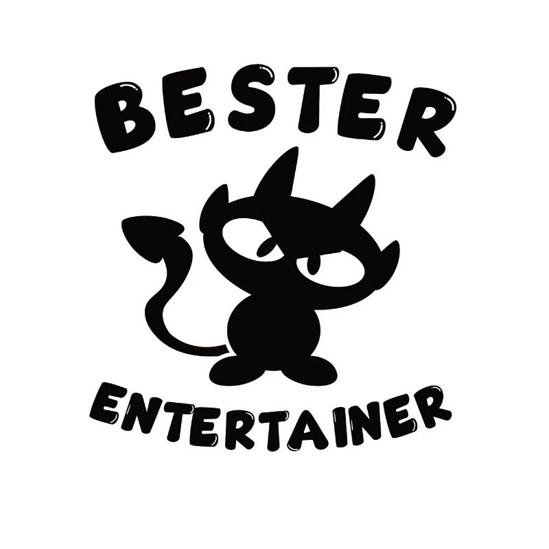 cooles bester Entertainer Design mit Teufelchen