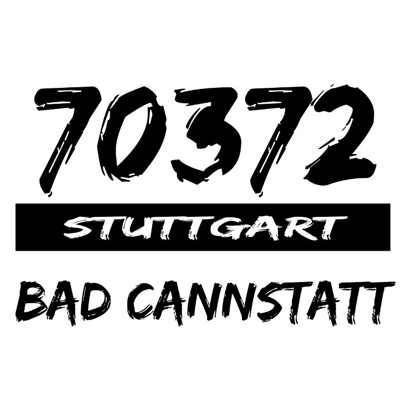 70372 Stuttgart Bad Cannstatt Postleitzahl tshirt