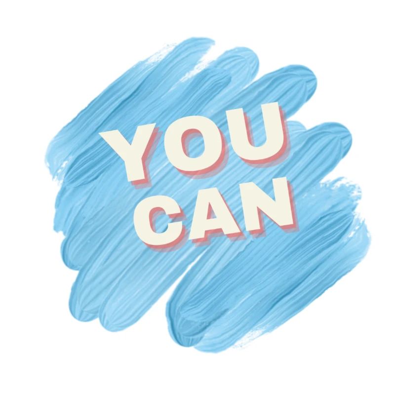 You can