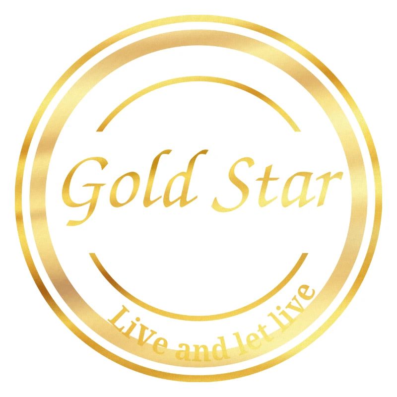 Logo, Design ,étoile dorée ,Texte