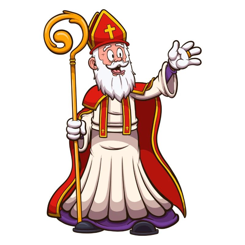 Saint Nicholas Waving