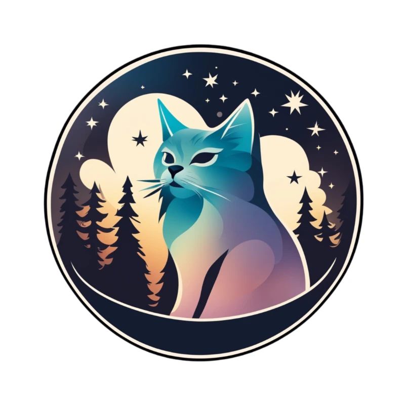 Katze Wald