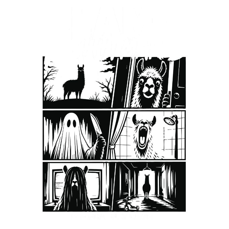 Llama Nightmares Horror Comic