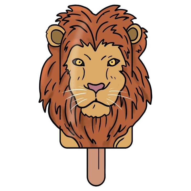 Lion Head Popsicle