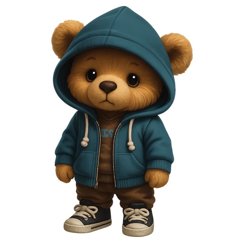 Sweat à capuche Teddy