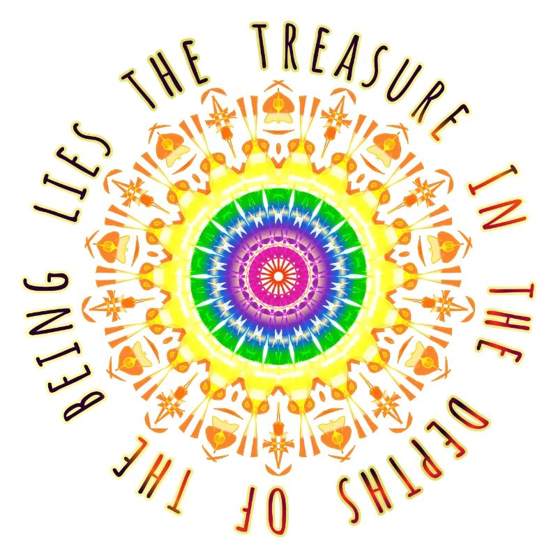 Le trésor avec phrase