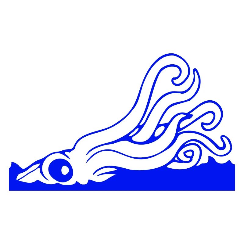Octopus Water Surface Tentacle Attack Sea Monster