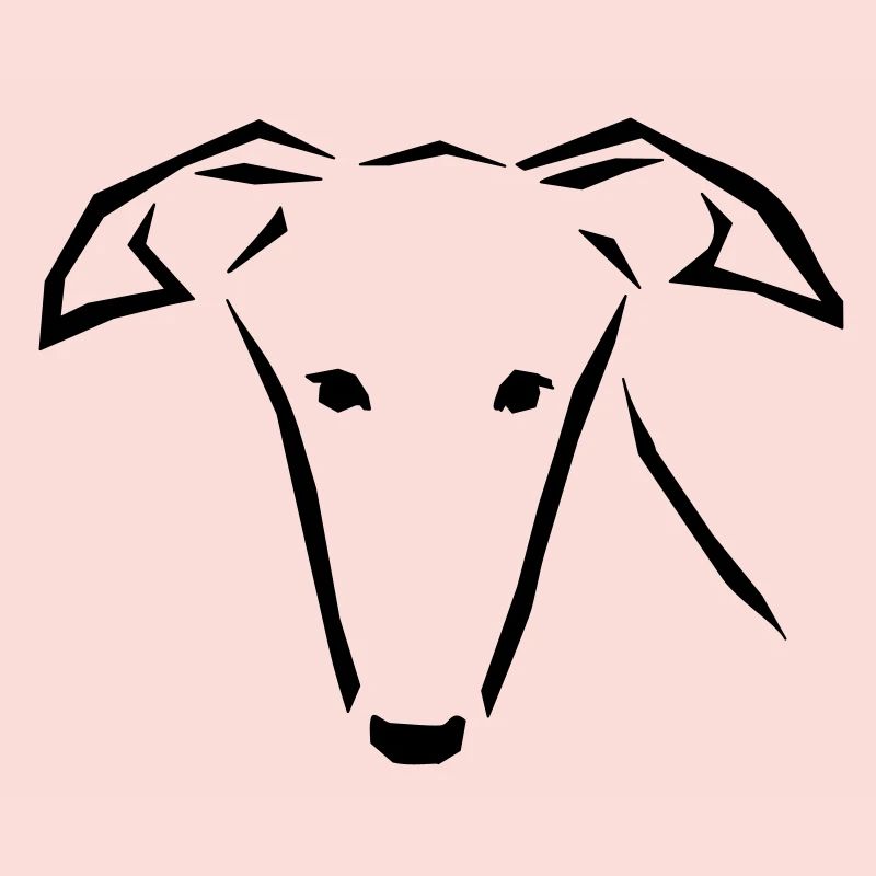 Greyhound head