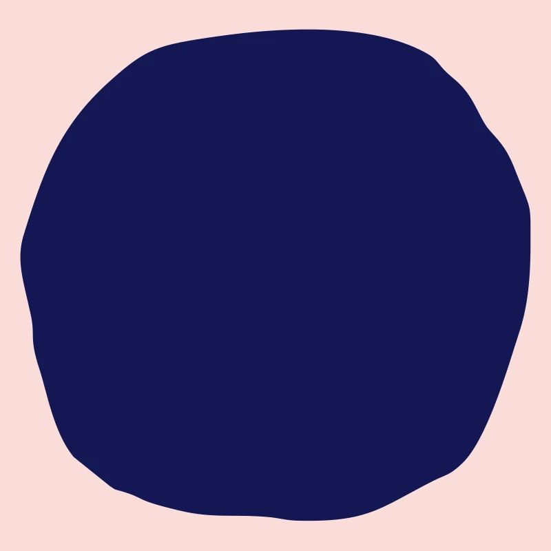 Circle shape hand drawn