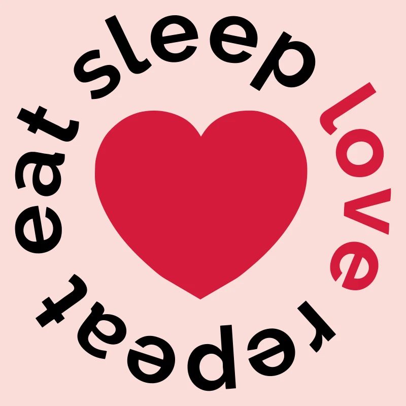 manger sommeil amour répéter