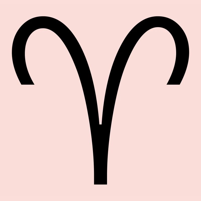 Widder Sternzeichen Kalender Symbol