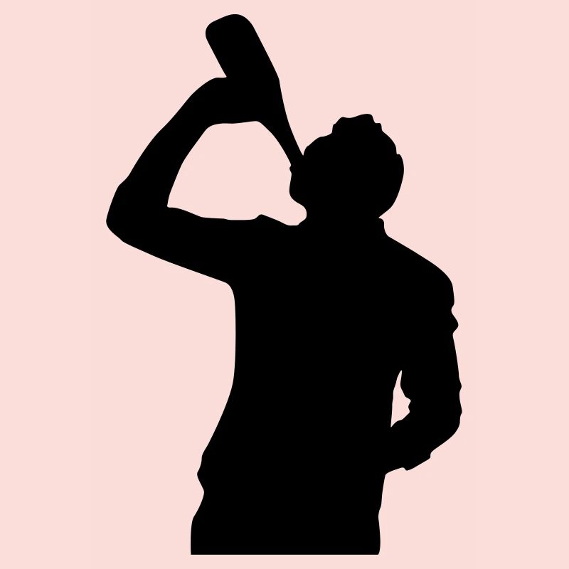 drinking boy