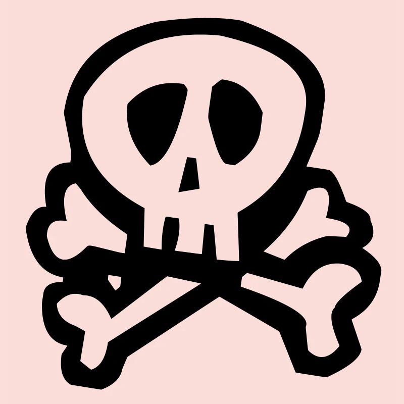 Comic Pirate Skull