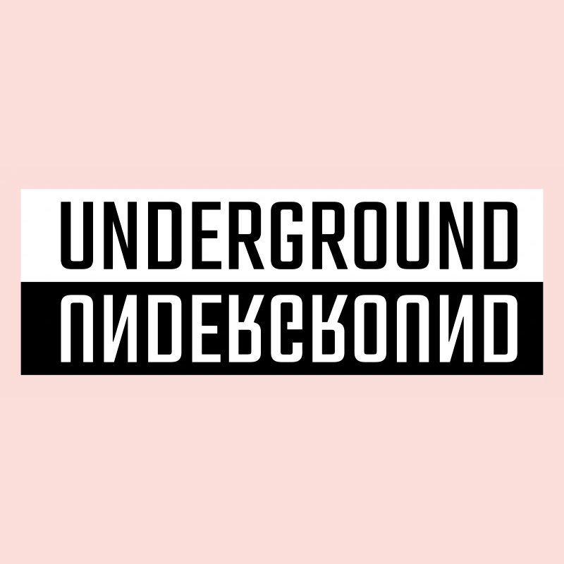 Background double font