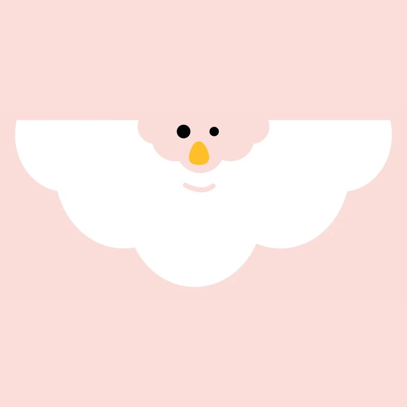 Cuddly Cloud Face