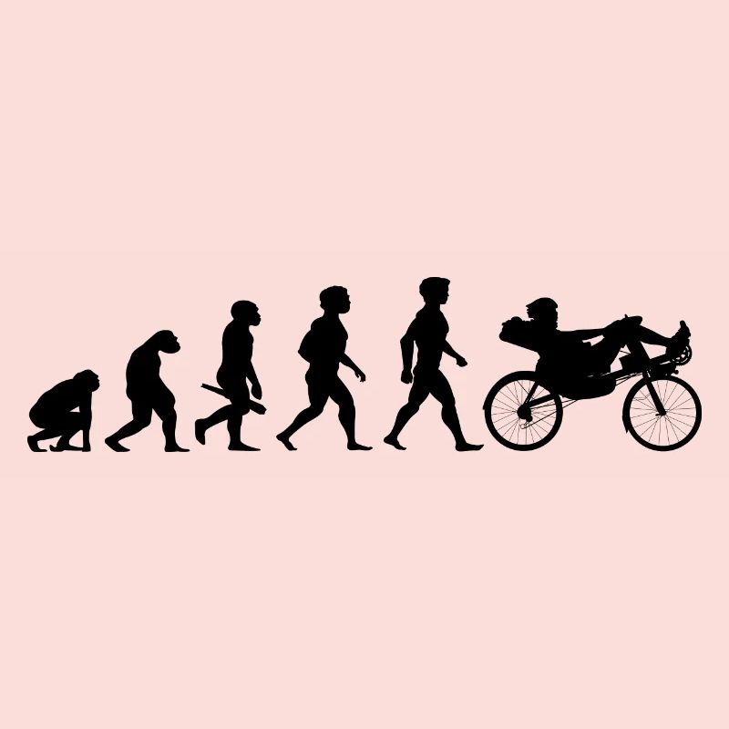 Evolution couché vélo couché cyclisme vélo