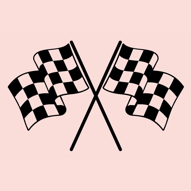 Drapeaux à Damier