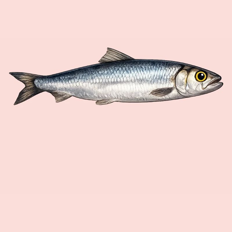Silver River Fish Illustration