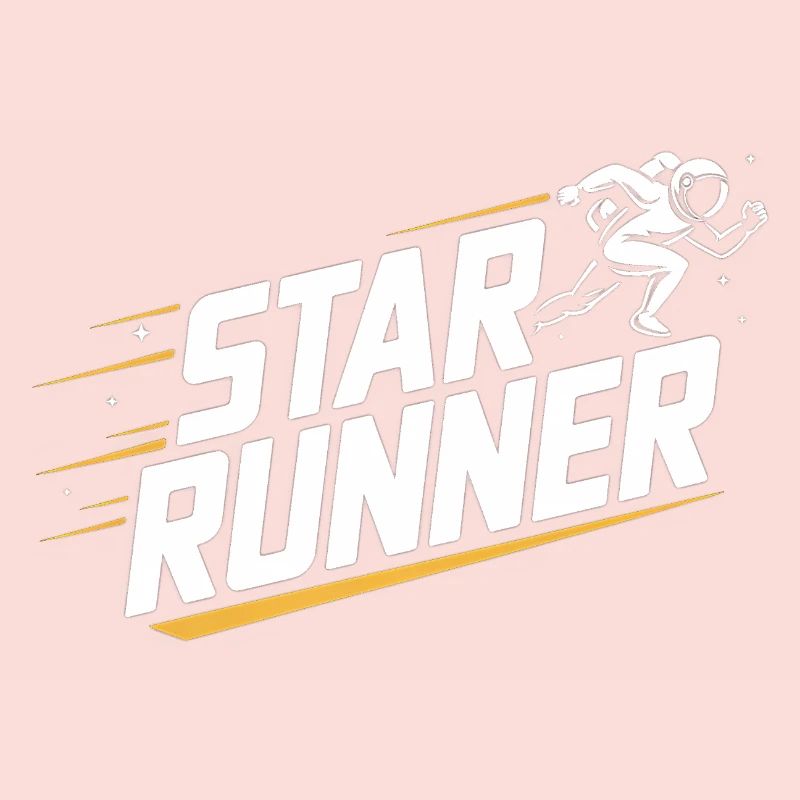 Star Runner - Logo de la course cool