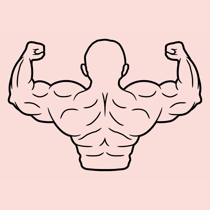 Strong poor bald head