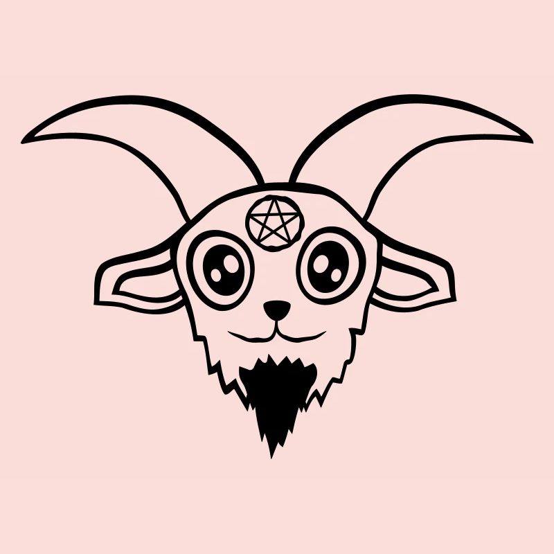 Pentagram Devil Goat