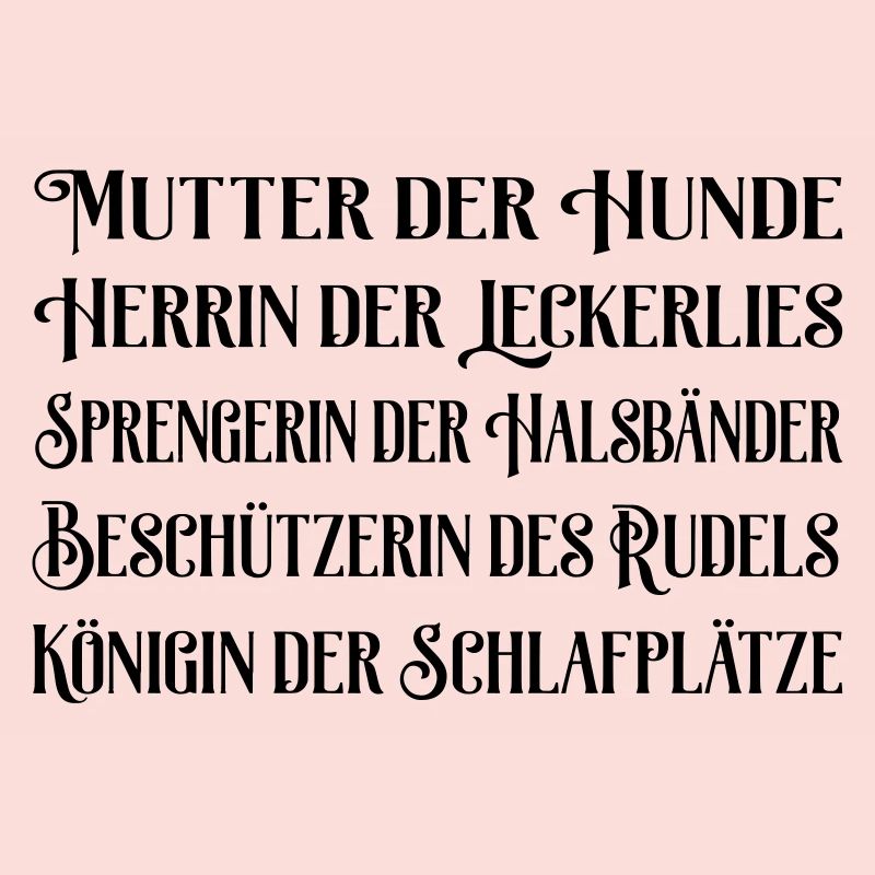 Mutter der Hunde