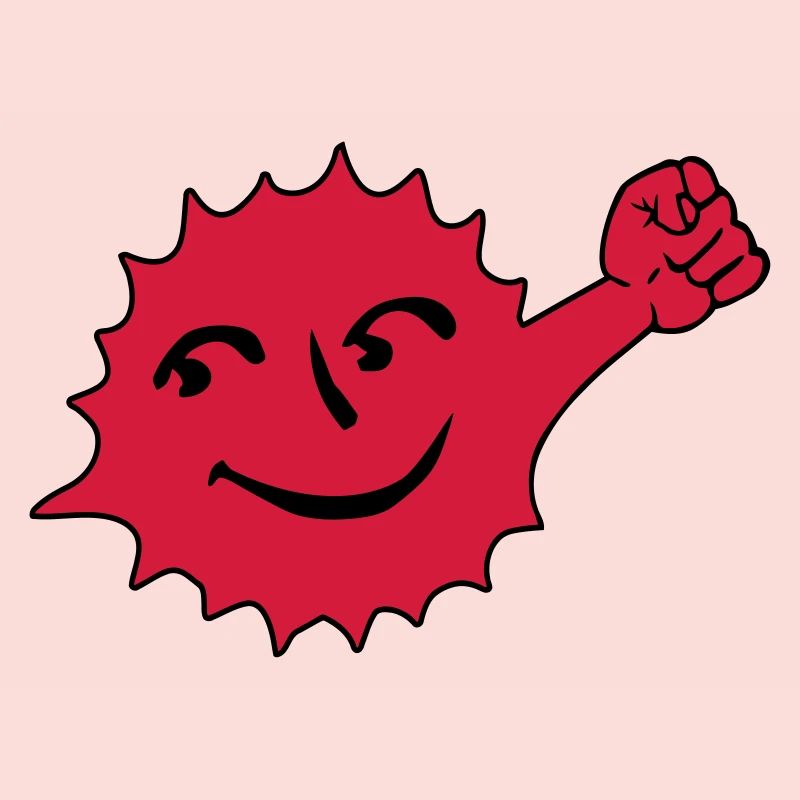 Atomkraft Faust dagegen Geschenkidee Nein Symbol