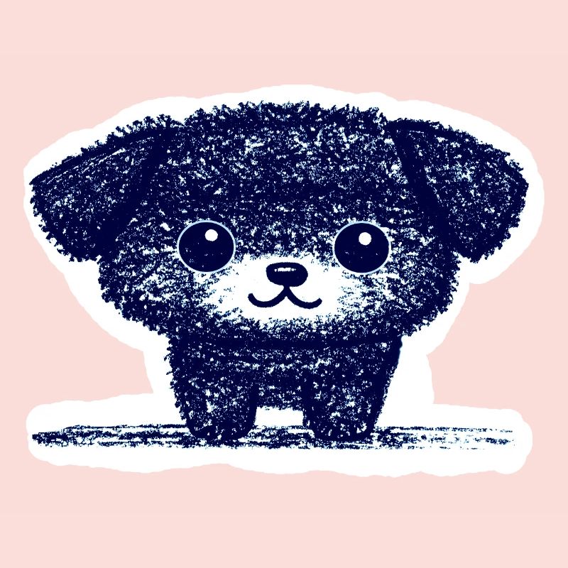 Tiny Puppy (Blue)