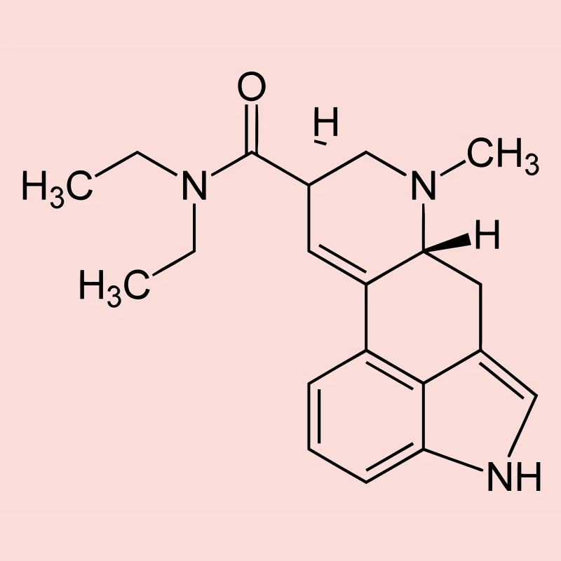LSD Strukturformel