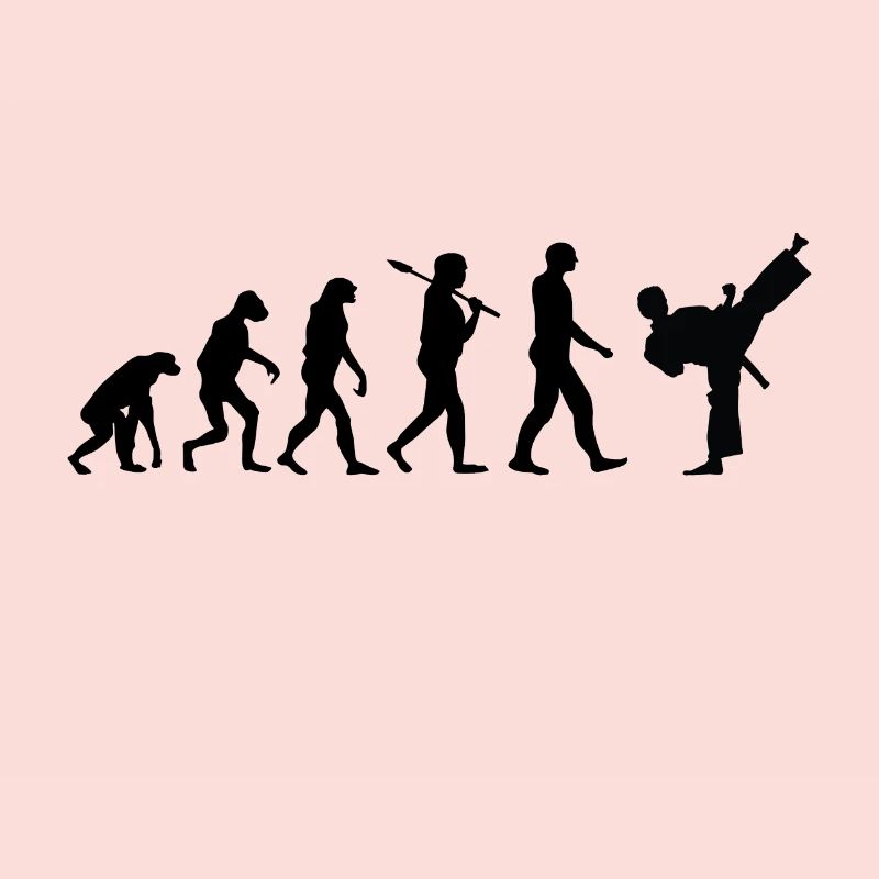Karate T-Shirt · Evolution · Kampfkunst · Sport